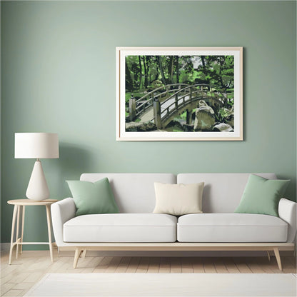 Diamond Painting - Most w ogrodzie - SEOS Shop ®