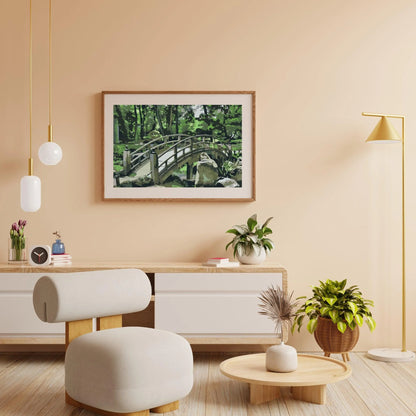 Diamond Painting - Most w ogrodzie - SEOS Shop ®