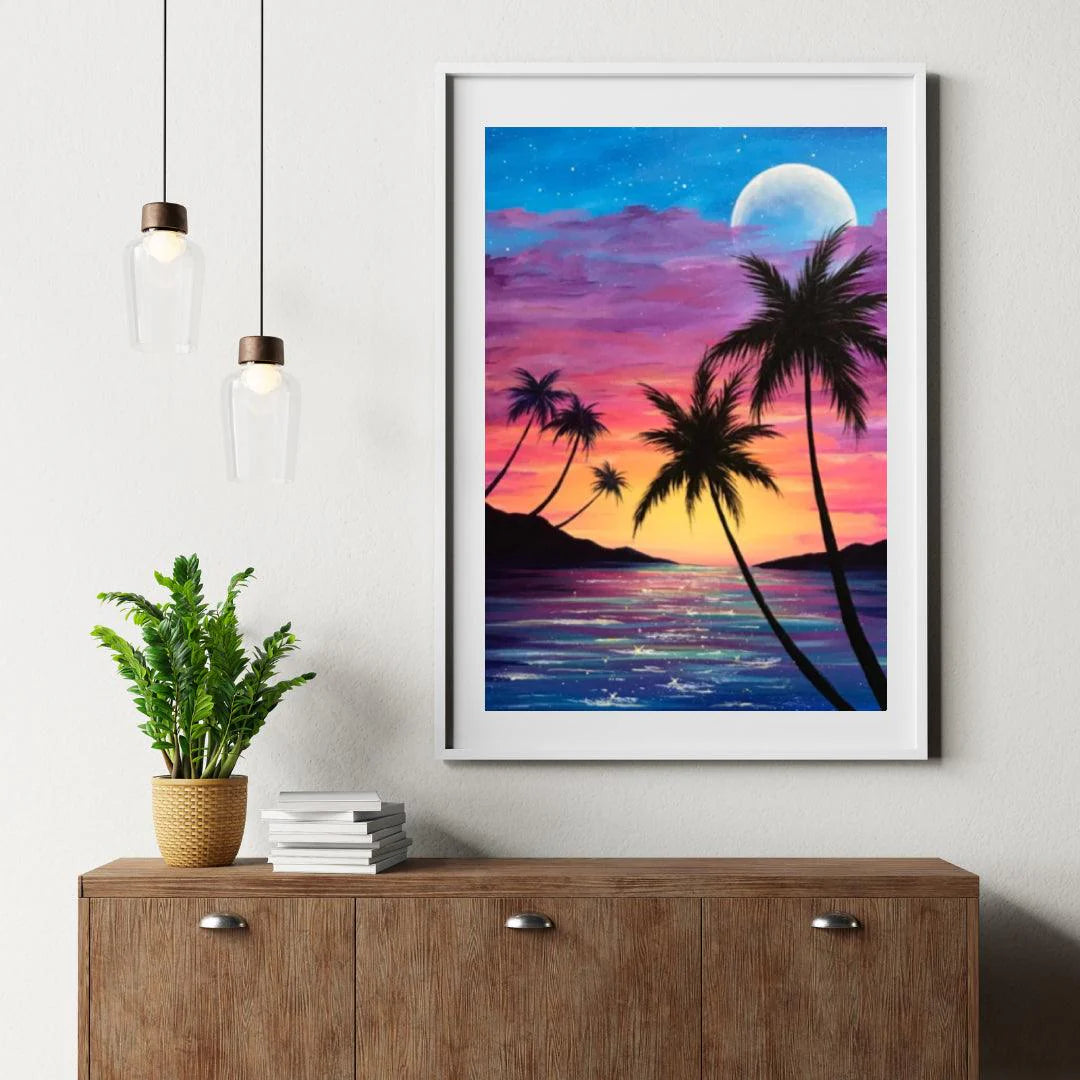 Diamond Painting - Karaibski zachód słońca - SEOS Shop ®