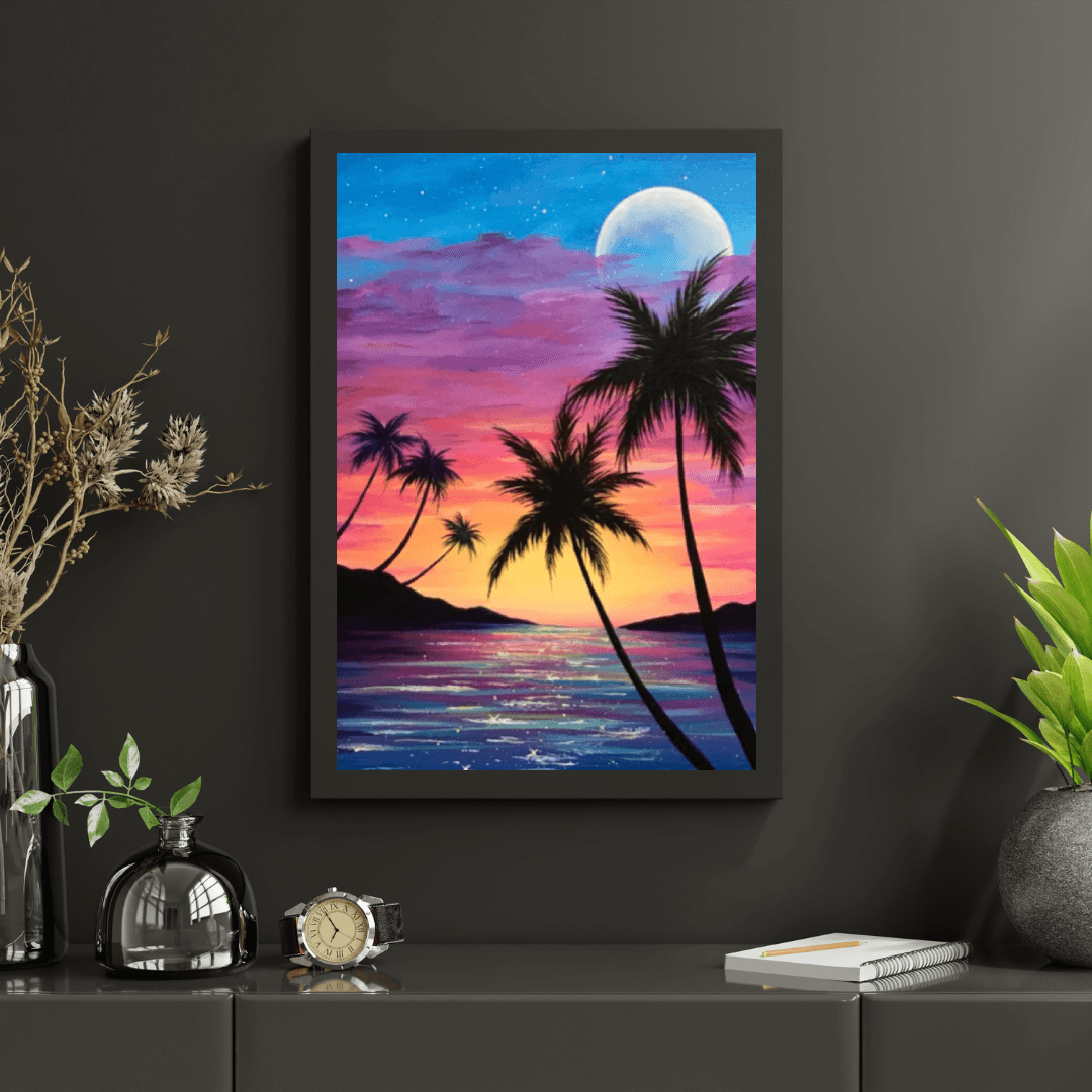 Diamond Painting - Karaibski zachód słońca - SEOS Shop ®