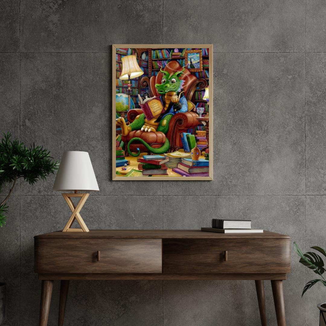 Diamond Painting - Literacki smok