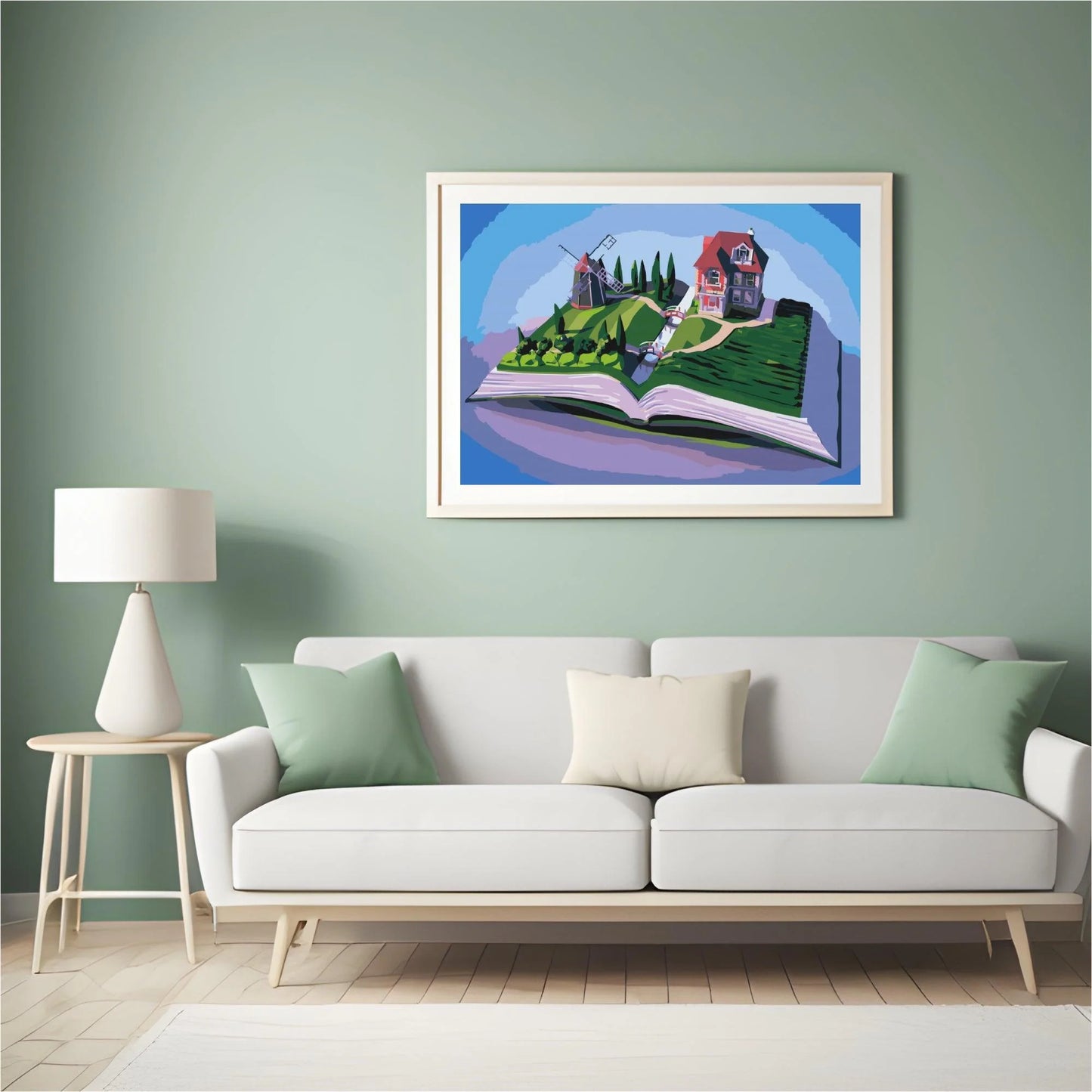 Diamond Painting - Młyn na książce - SEOS Shop ®