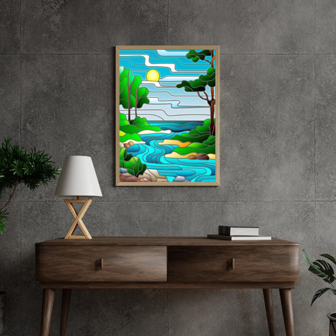 Diamond Painting - Rzeka - SEOS Shop ®