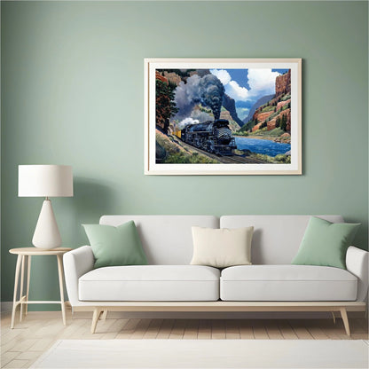 Diamond Painting - Denver a Rio Grande Western nr. 3707 - SEOS Shop ®