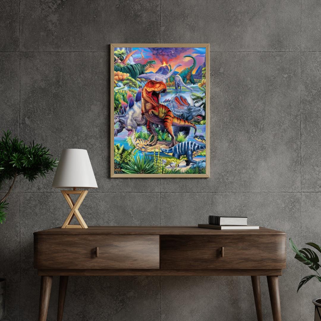 Diamond Painting - Dinozaury