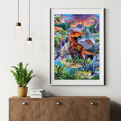 Diamond Painting - Dinozaury