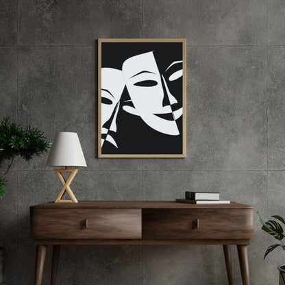 Diamond Painting - Dramat vs. komedia - SEOS Shop ®