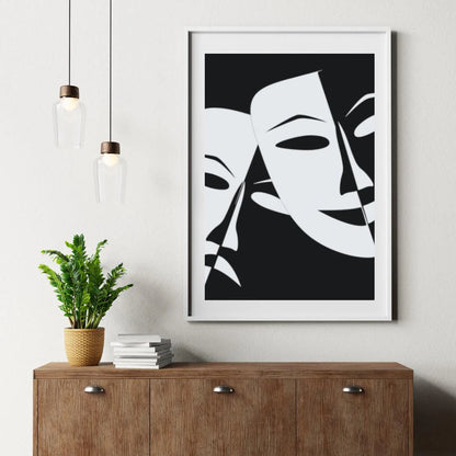 Diamond Painting - Dramat vs. komedia - SEOS Shop ®