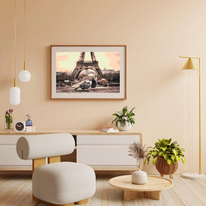 Diamond Painting - Gołębie w Paryżu - SEOS®