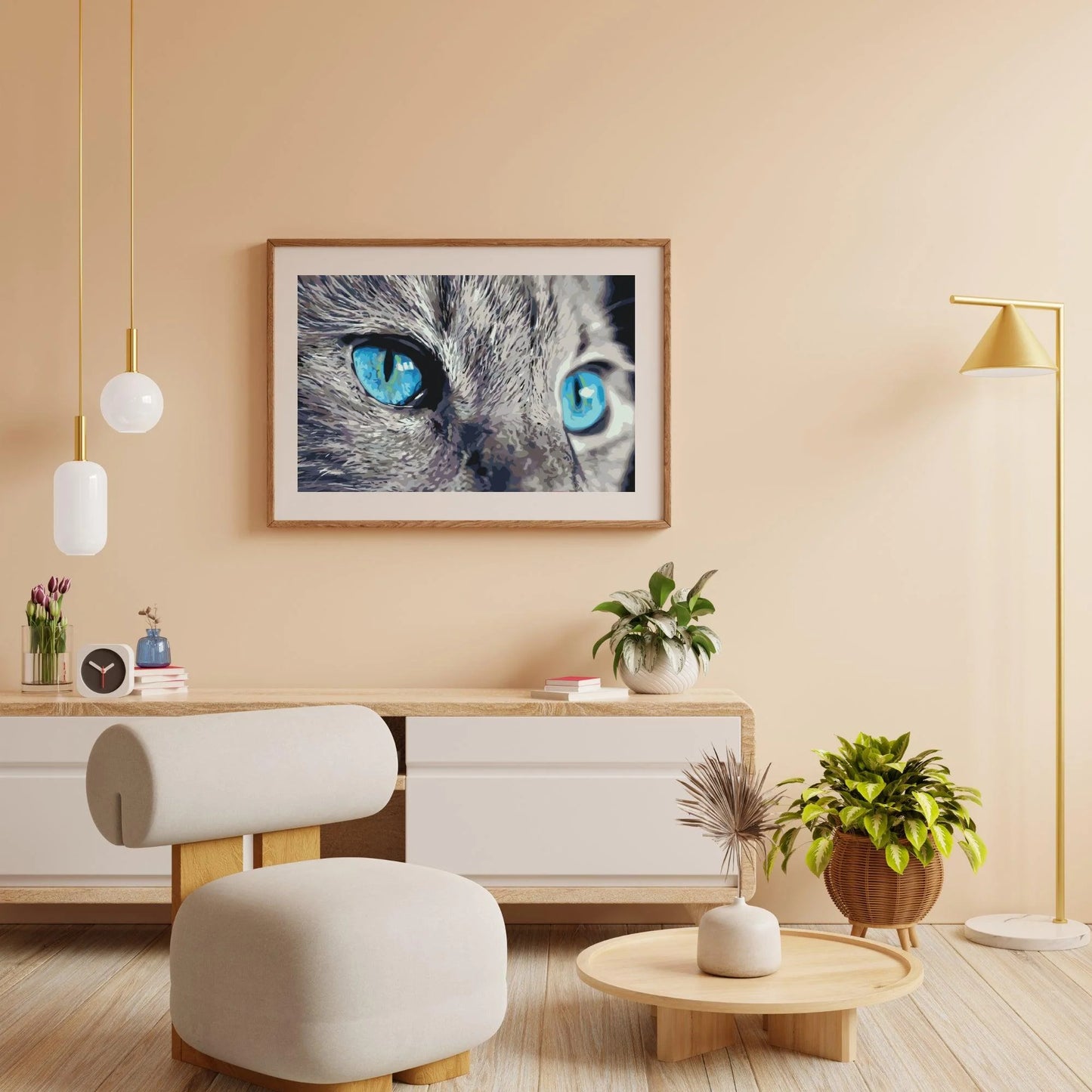 Diamond Painting - Przenikliwe spojrzenie - SEOS®