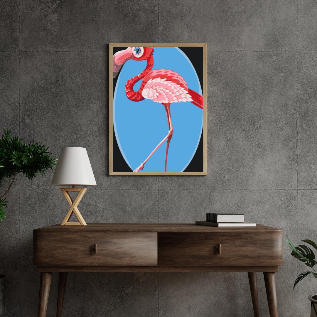 Diamond Painting - Flaming z jego rzeczami - SEOS®