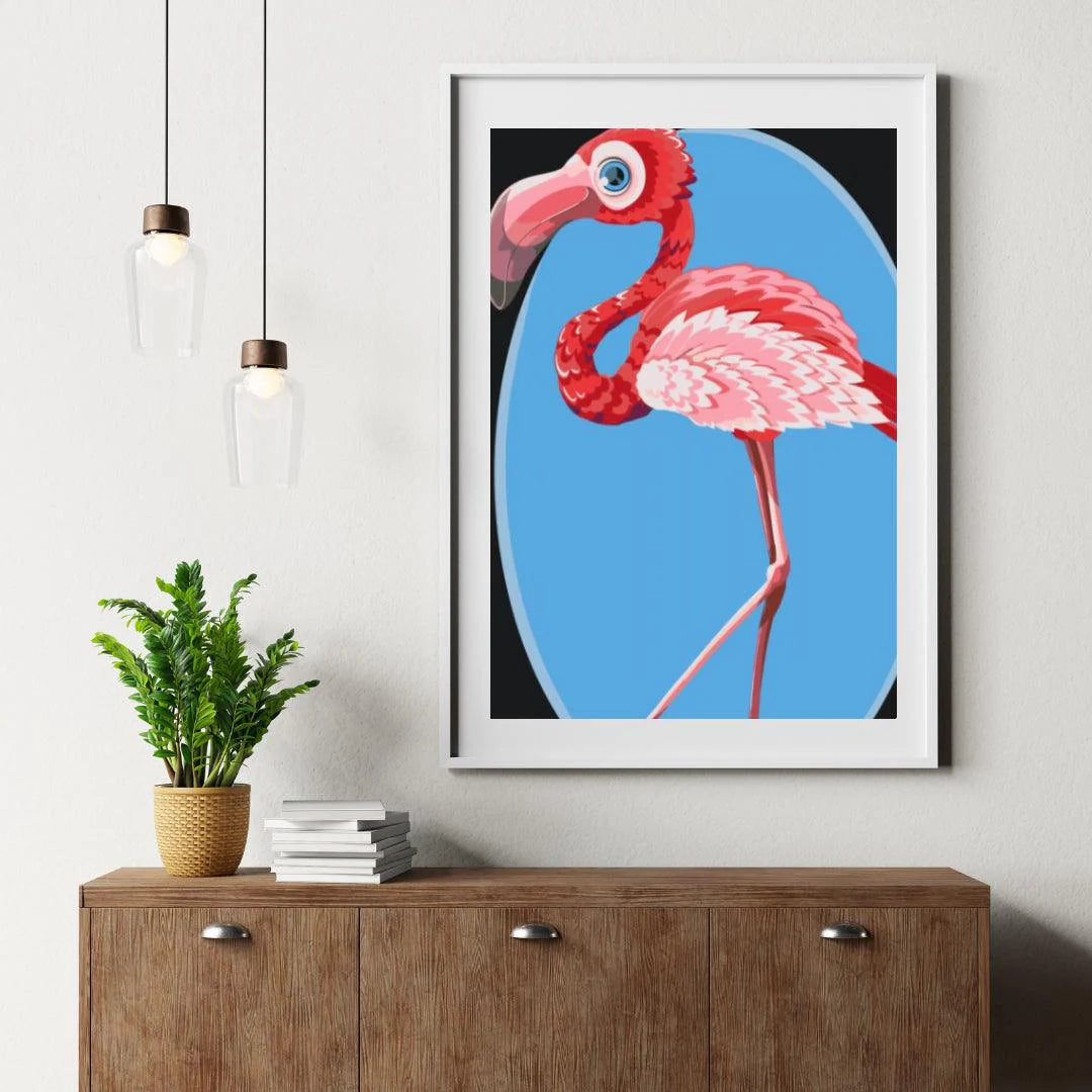 Diamond Painting - Flaming z jego rzeczami - SEOS®