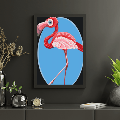 Diamond Painting - Flaming z jego rzeczami - SEOS®