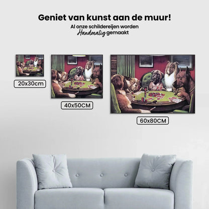 Diamond Painting - Odważny blef