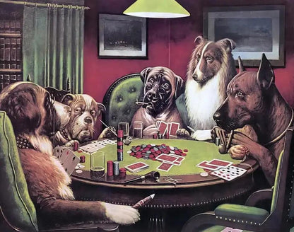 Diamond Painting - Odważny blef