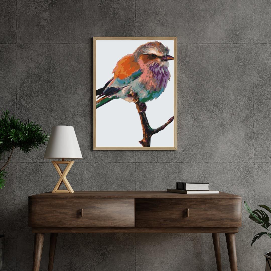 Diamond Painting - Ptak na gałęzi - SEOS®