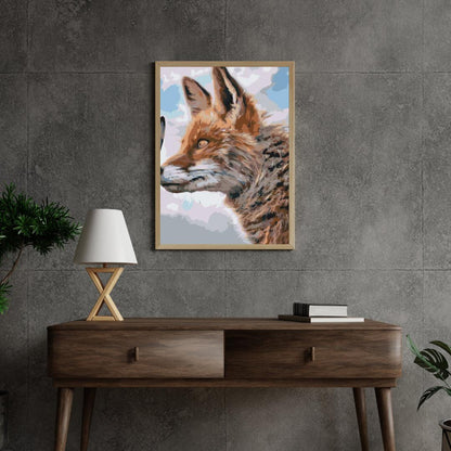 Diamond Painting - Lis z motylem na pyszczku - SEOS®