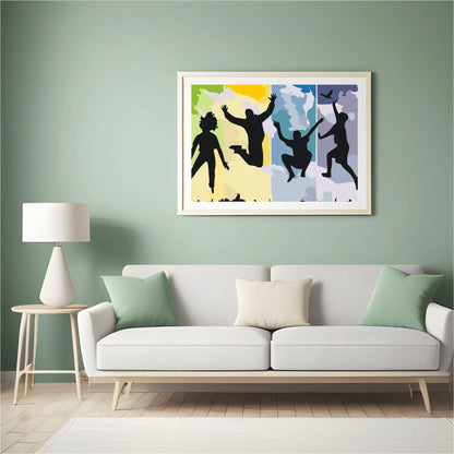Diamond Painting - Radosny skok - SEOS Shop ®