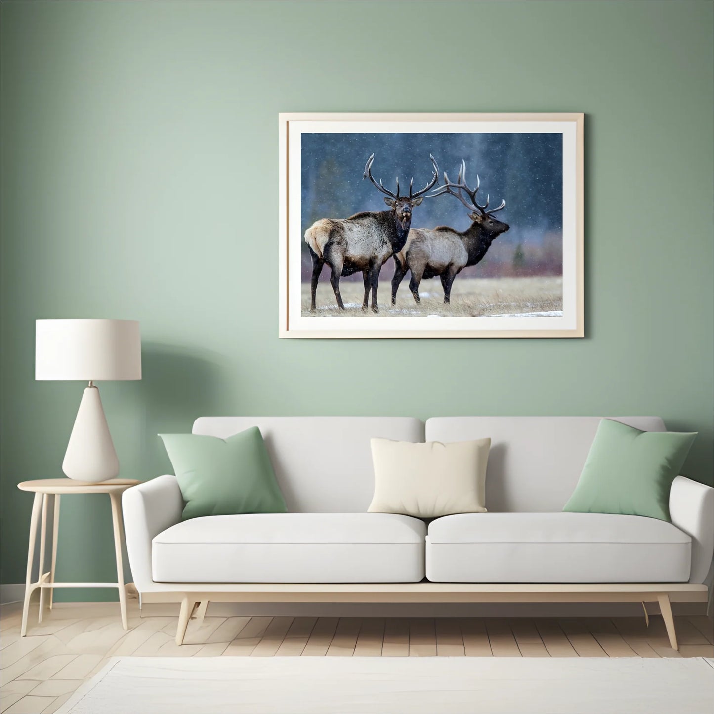 Diamond Painting - Pierwszy śnieg