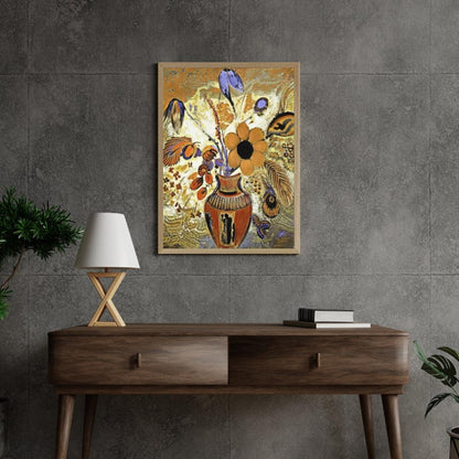 Diamond Painting - Etruska waza z kwiatami - SEOS Shop ®