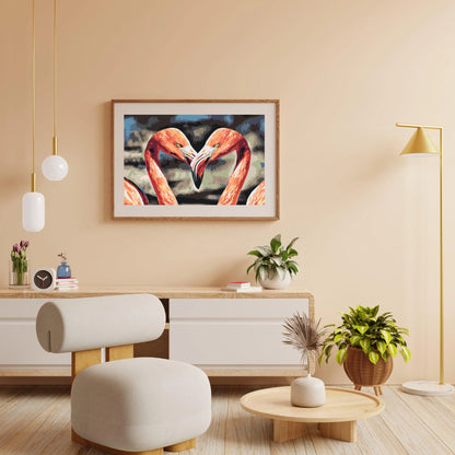 Diamond Painting - Flamingi - SEOS®