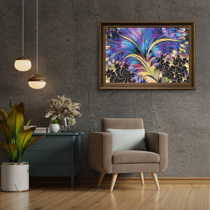 Diamond Painting - Fraktale pióra - SEOS Shop ®