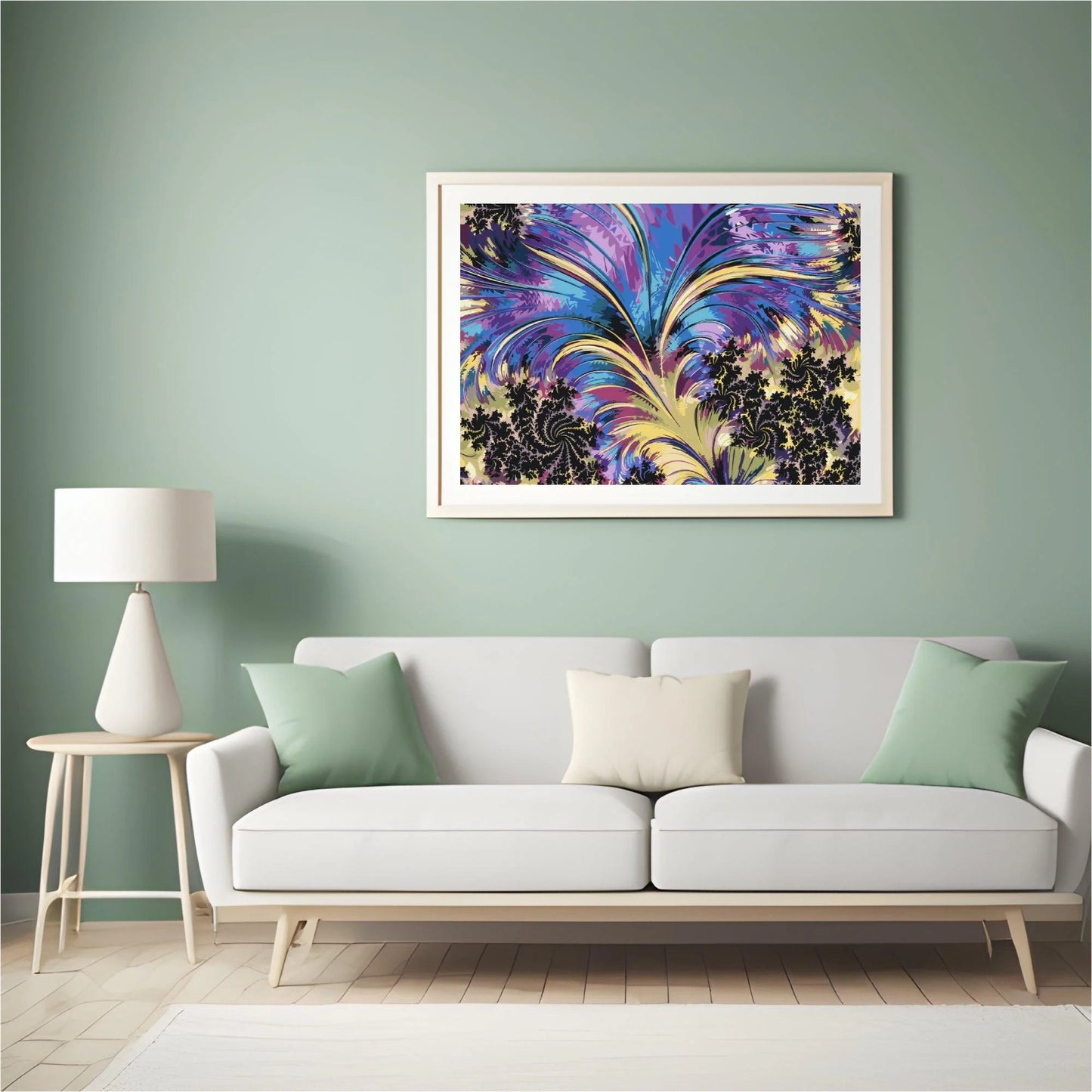 Diamond Painting - Fraktale pióra - SEOS Shop ®