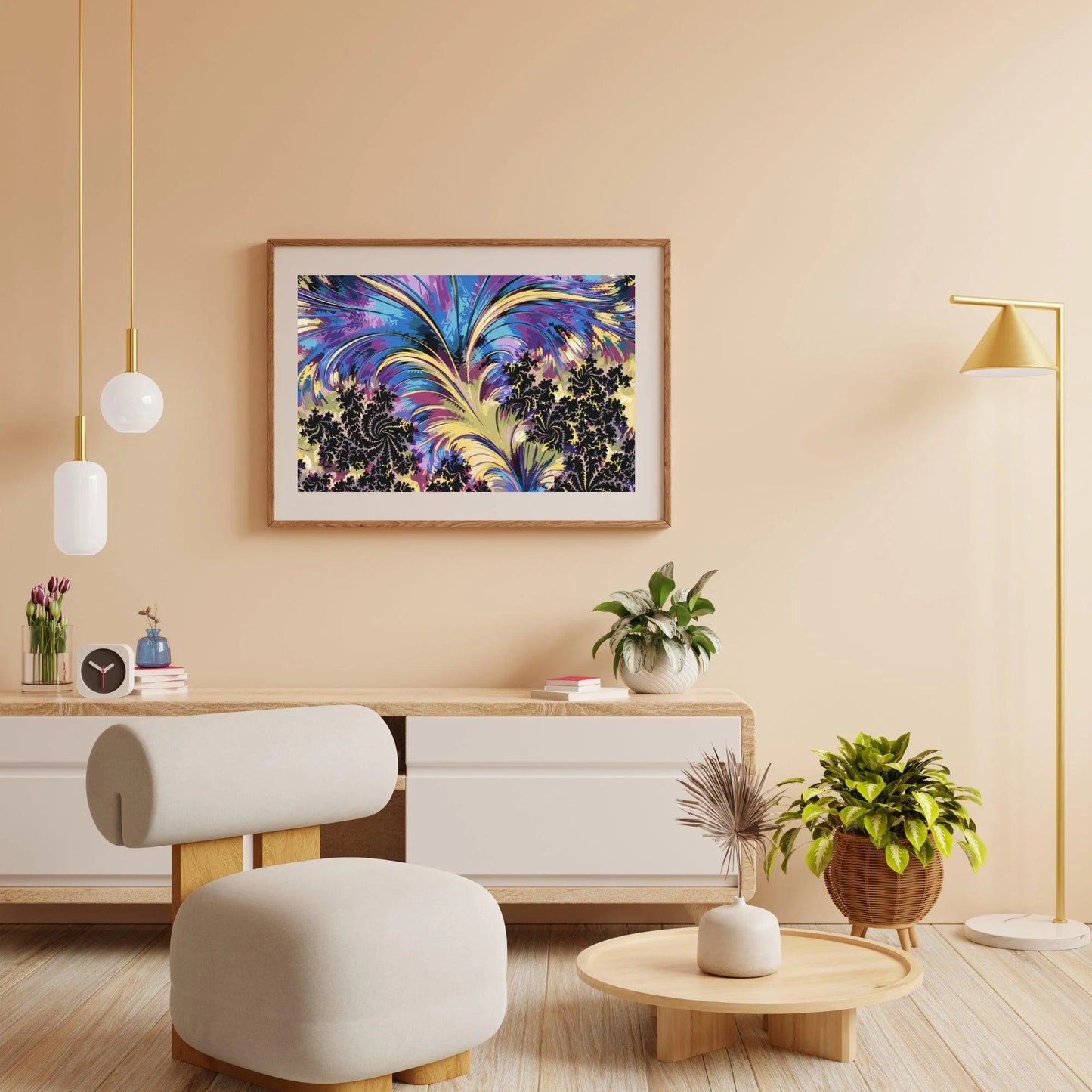 Diamond Painting - Fraktale pióra - SEOS Shop ®