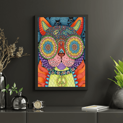Diamond Painting - Fajny Cool Kot - SEOS Shop ®