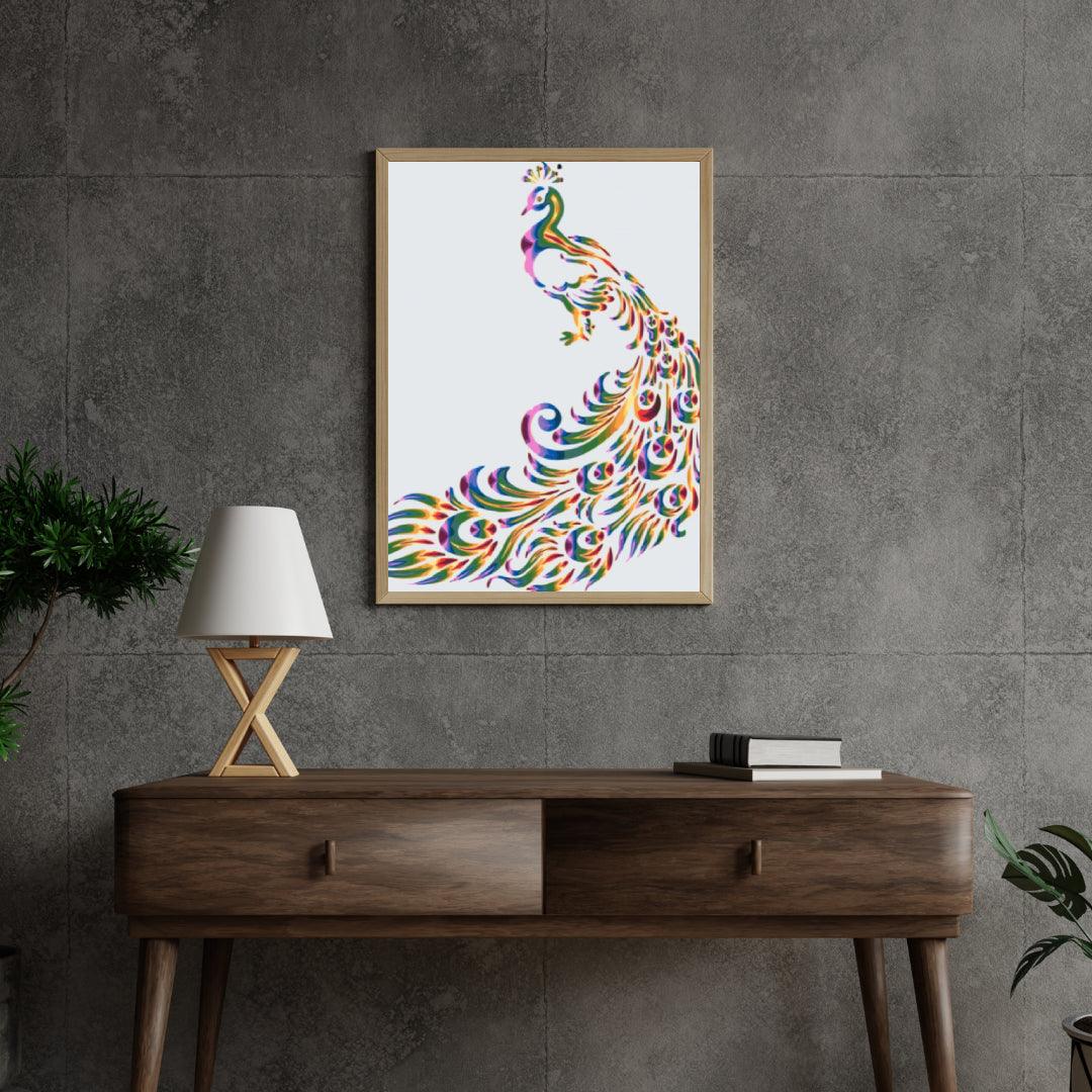 Diamond Painting - Kolorowy paw 2 - SEOS®