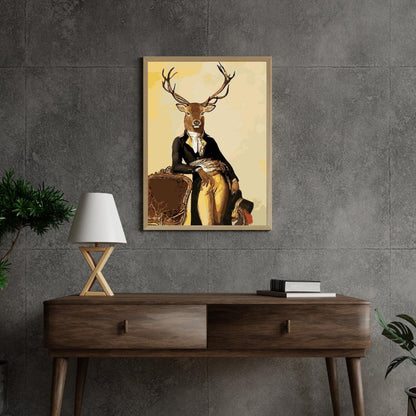 Diamond Painting - Gentleman jeleń - SEOS®