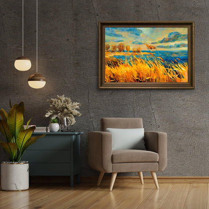 Diamond Painting - Złote Pola - SEOS Shop ®