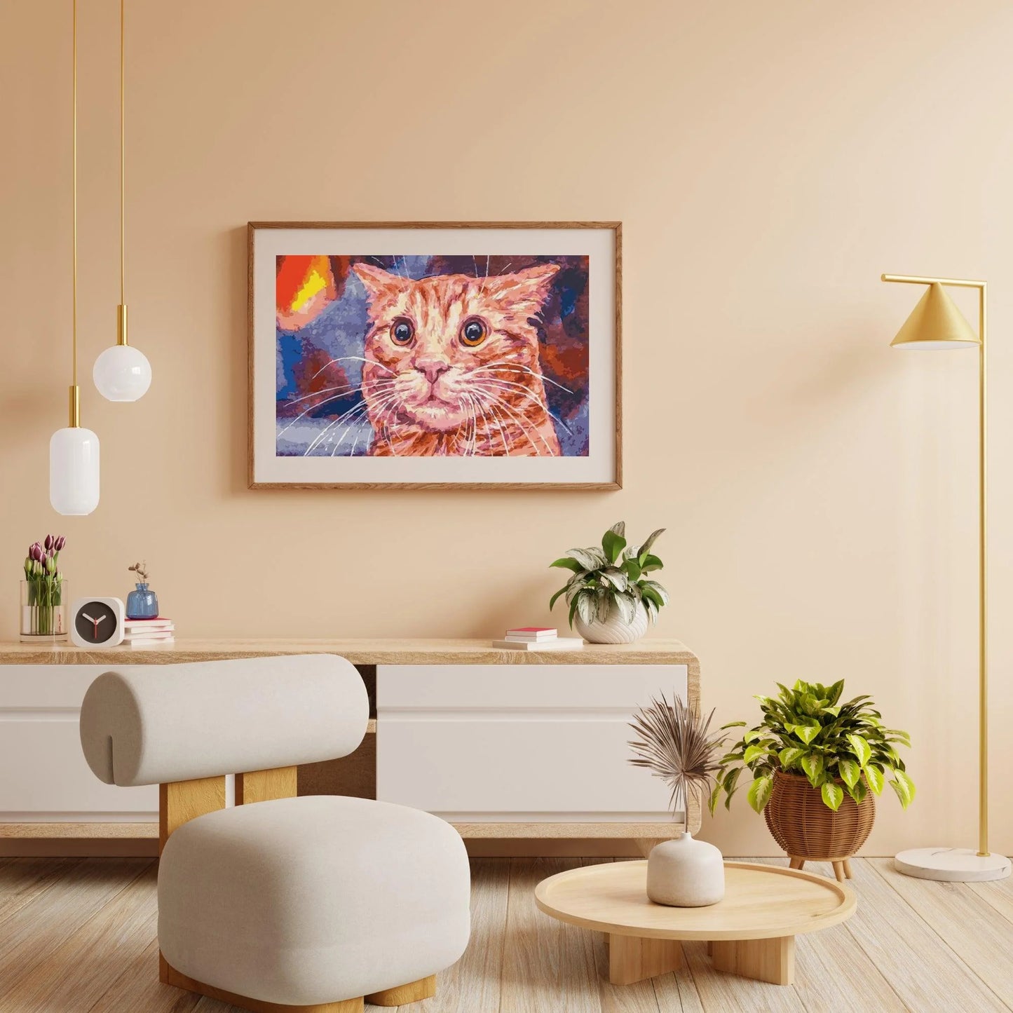 Diamond Painting - Śmieszny Kot - SEOS®