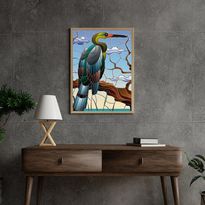 Diamond Painting - Szary Czapla - SEOS®