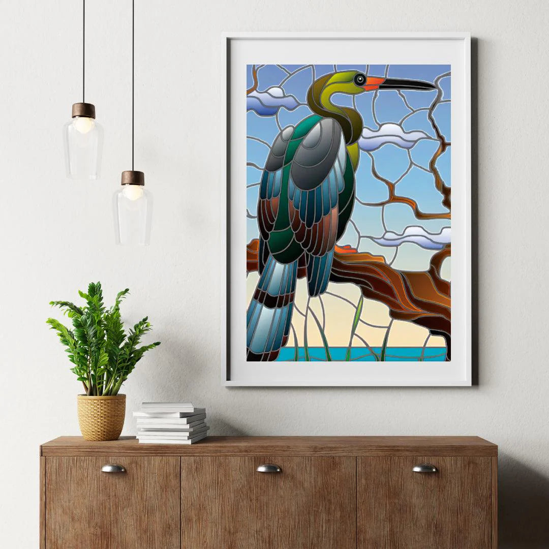 Diamond Painting - Szary Czapla - SEOS®