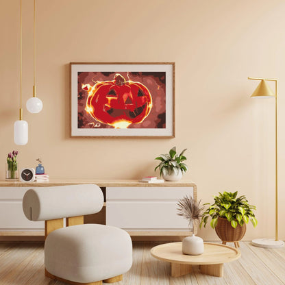 Diamond Painting - Halloweenowa dynia - SEOS Shop ®
