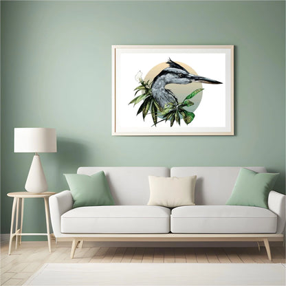 Diamond Painting - Głowa czapli - SEOS®