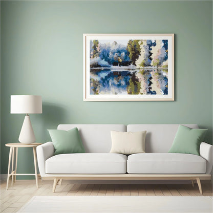 Diamond Painting - Jelenie w lesie - SEOS®