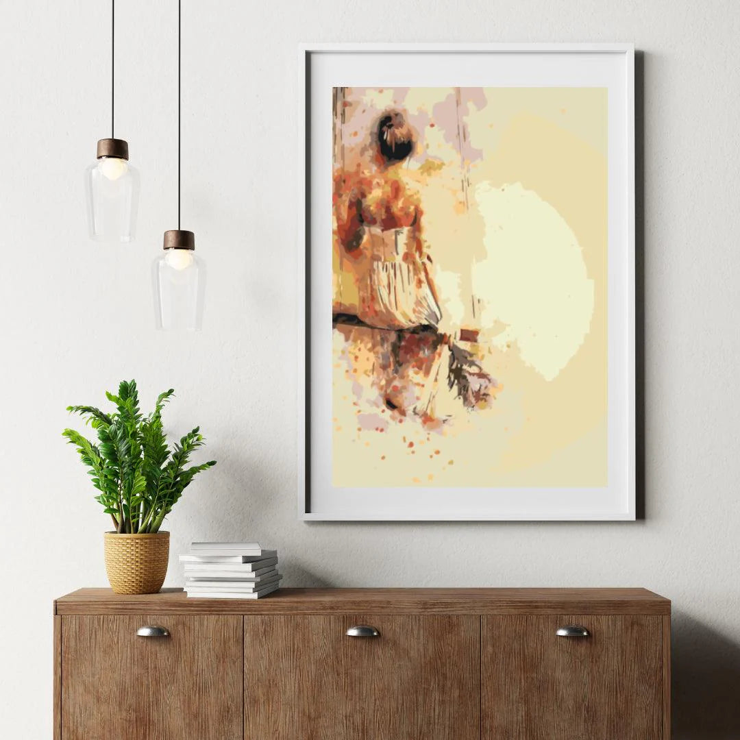Diamond Painting - Dziewczyna na huśtawce - SEOS Shop ®