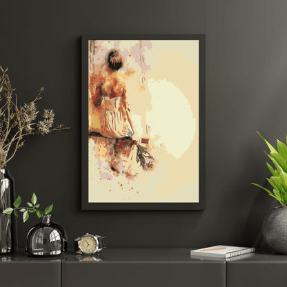Diamond Painting - Dziewczyna na huśtawce - SEOS Shop ®