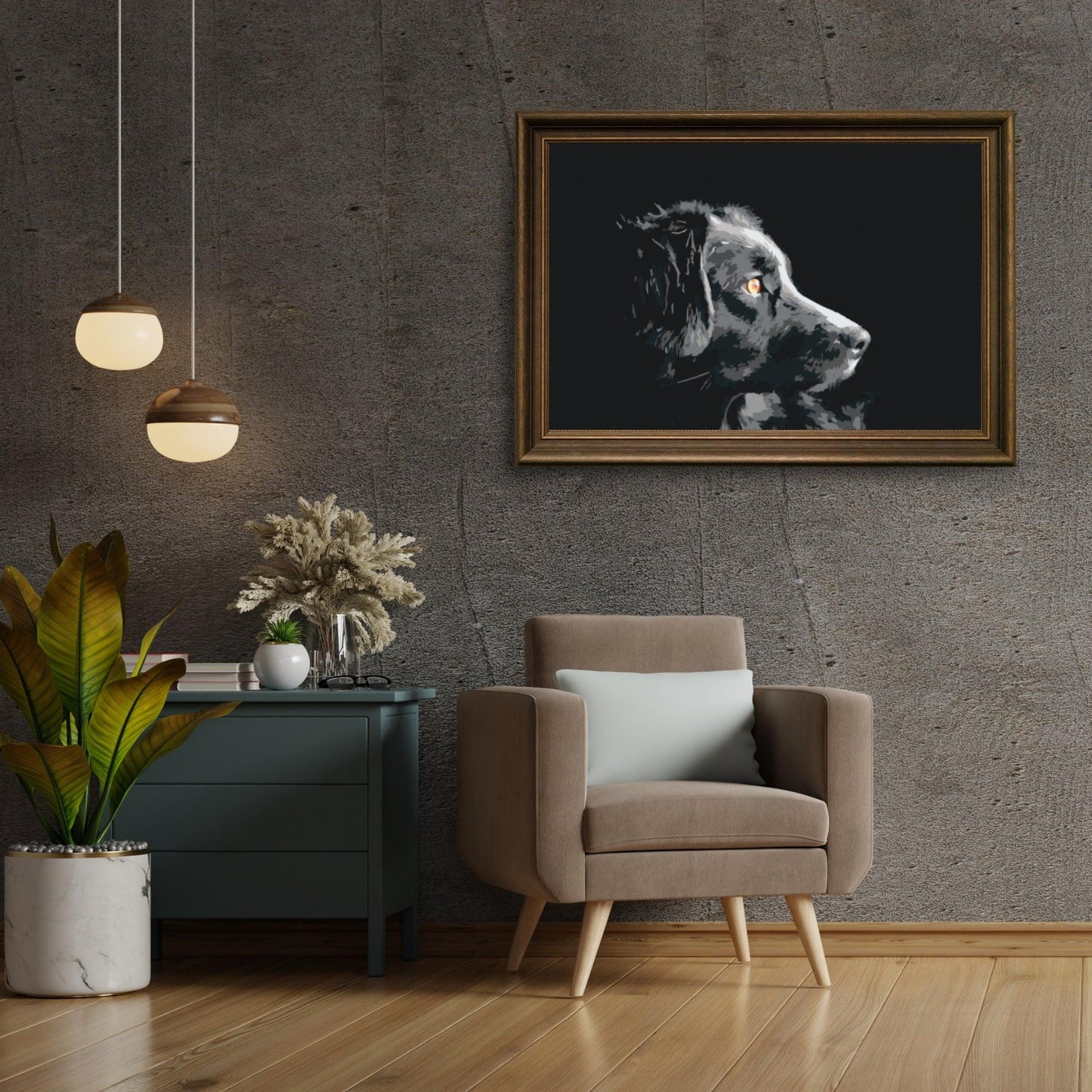 Diamond Painting - Widok psa - SEOS®