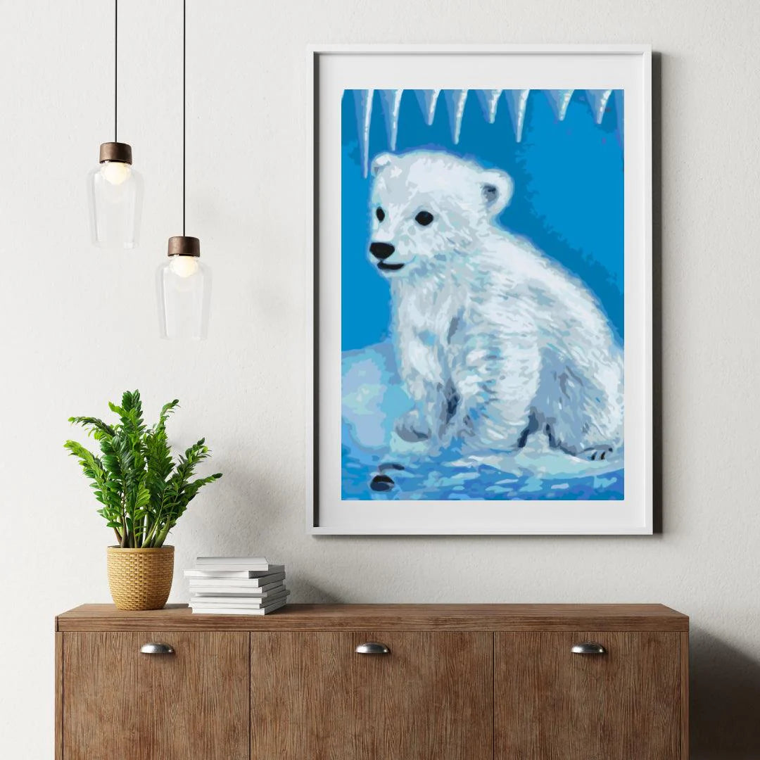 Diamond Painting - Niedźwiedź polarny - SEOS®