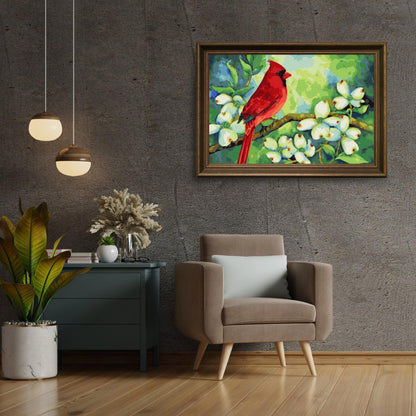 Diamond Painting - Kardynał - SEOS®