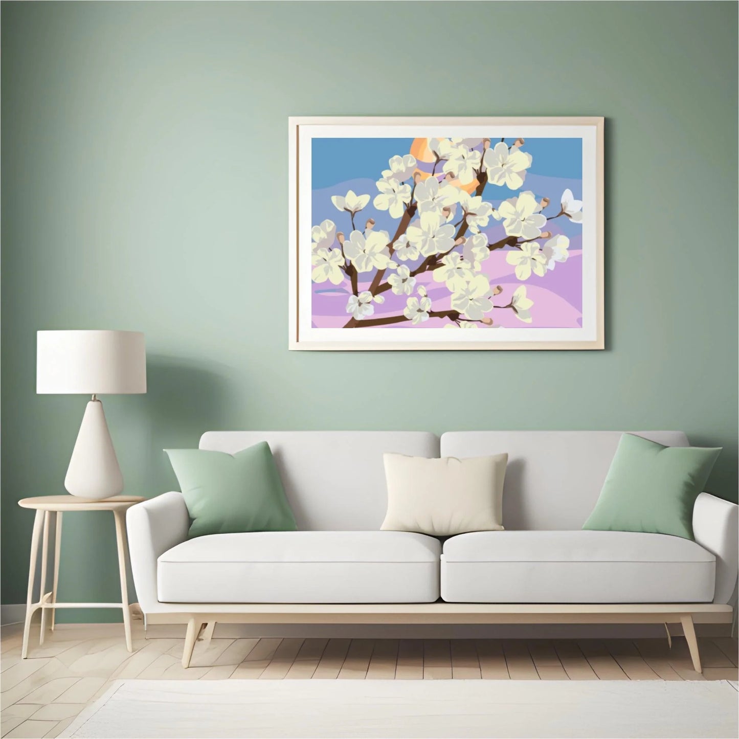 Diamond Painting - Kwiaty Wiśni - SEOS Shop ®