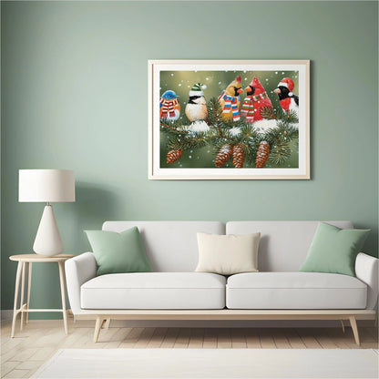 Diamond Painting - Święta ptaki - SEOS®
