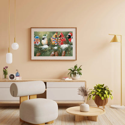 Diamond Painting - Święta ptaki - SEOS®