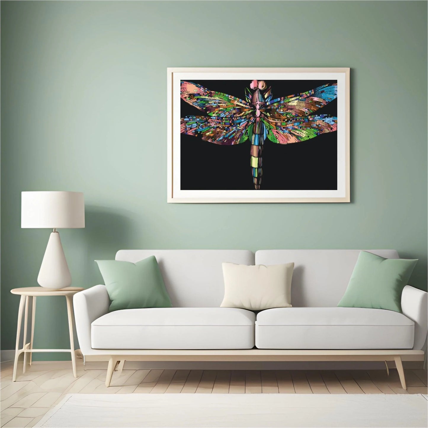 Diamond Painting - Kolorowy ważka - SEOS®