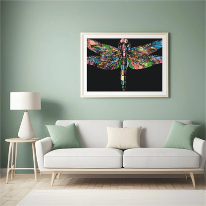 Diamond Painting - Kolorowy ważka - SEOS®