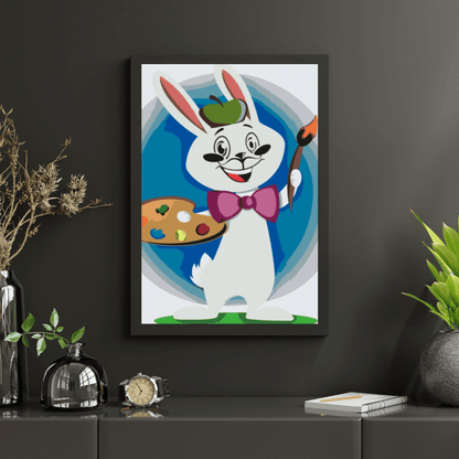 Diamond Painting - Królik Malarz - SEOS®