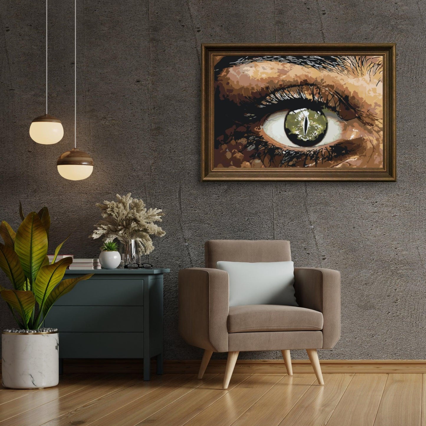 Diamond Painting - Oko Krokodyla - SEOS Shop ®